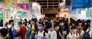 Självcensur präglar bokmässan i Hongkong