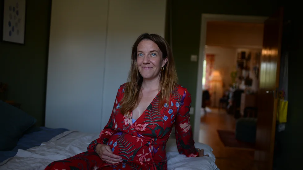 "Jag gör det här själv, men jag känner mig inte ensam", säger Alexandra Rolf.