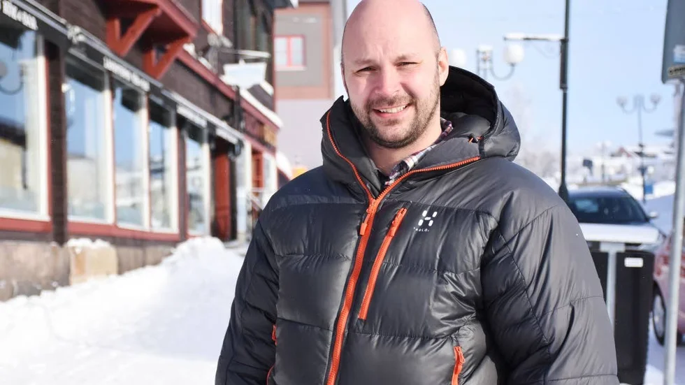 Nykomling. Kristdemokraternas nya ansikte i Kiruna är Krister Pounu, 34, som vill lyfta fram familjefrågor.