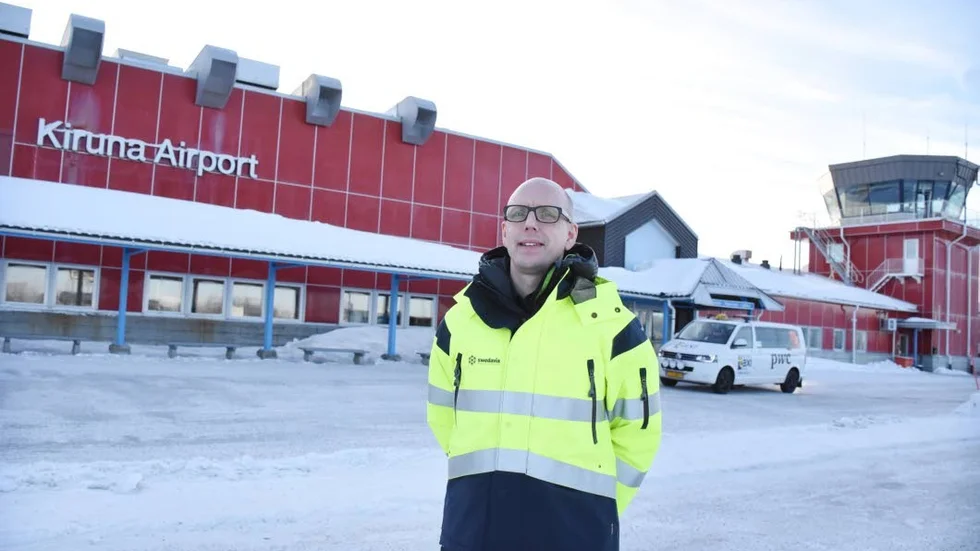 Rekord. Kiruna Airport tog emot 282 000 resenärer under 2017, den högsta noteringen någonsin och en ökning med åtta procent från 2016