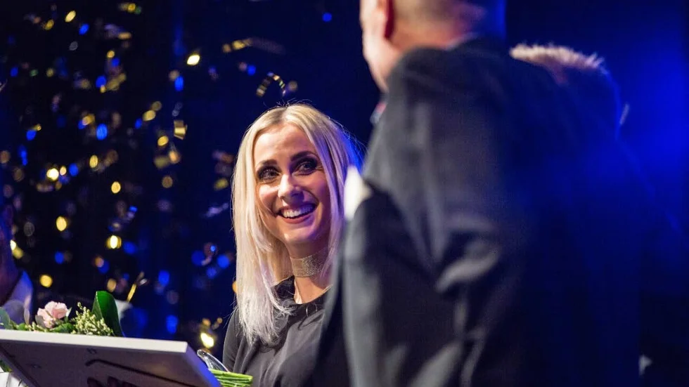 Årets bodensare. Emmy Nordmark, Boden Handboll, blev "Årets bodensare" på galan i fjol.
