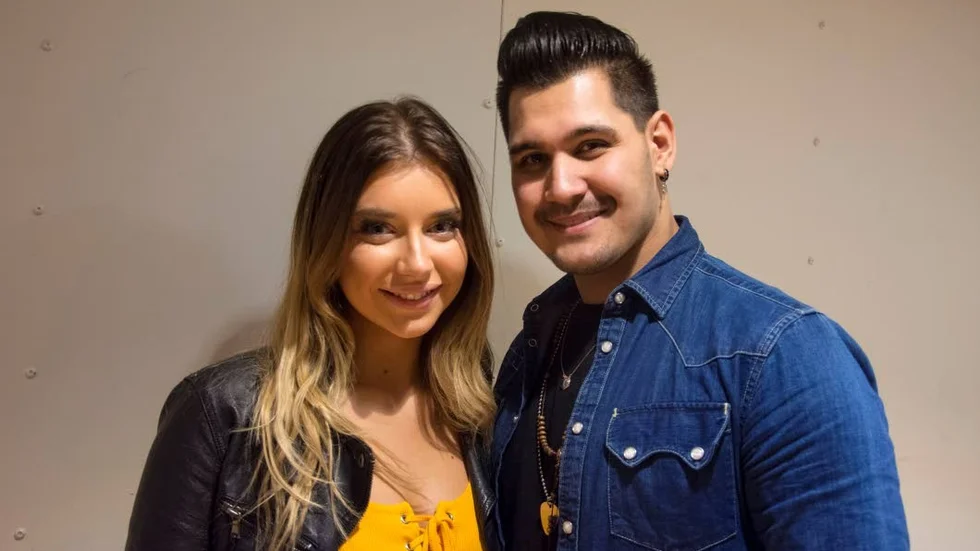 Idol-duo. Hanna Ferm och Gabriel Cancela njuter av tack-turnén i Norrbotten.