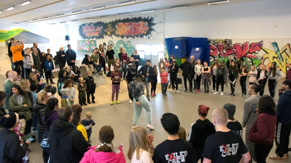Gemenskap. Urban festival Luleå gick ut på att samlas och ha roligt. "Det är till för alla", säger arrangörerna.