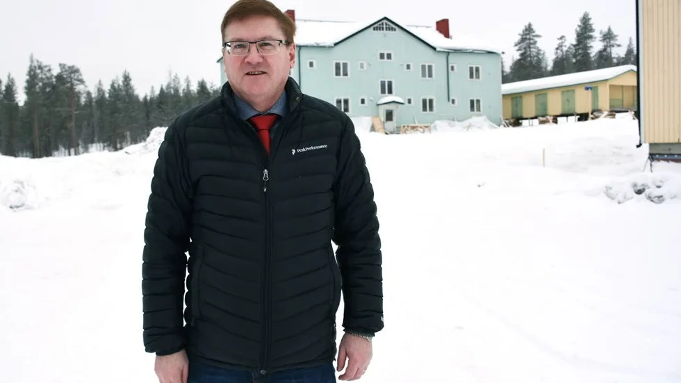 Ingen dialog. Lars Alriksson (M), Gällivares kommunalråd, säger att informationen om stängseldragningen som LKAB gått ut med inte är förankrad och godkänd av Gällivare kommun.