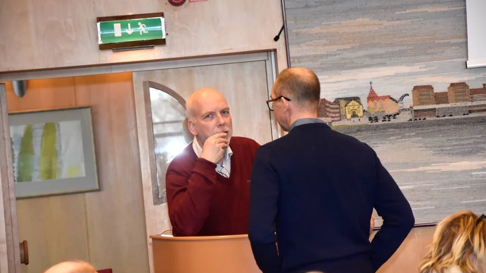 Skarpt läge. Anders Öberg i samtal med Niklas Nordström.