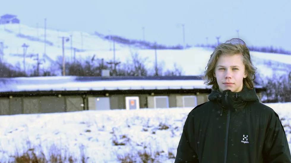 VC-debutant. Oliver Movenius, från Kiruna, är uttagen i det svenska landslaget. Men först väntar Luleå Big Air i helgen.