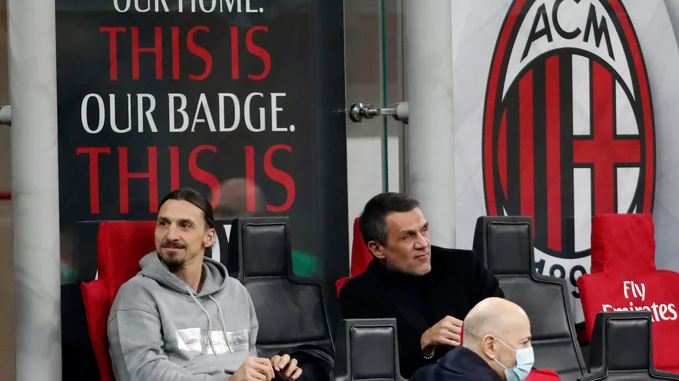 Zlatan Ibrahimovic och Paolo Maldini ska ses igen i juni. Arkivbild.