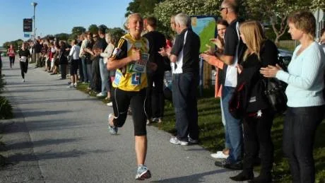 Gotlandshoppet. Publiken hejade fram Maria Jakobsson till andraplatsen.