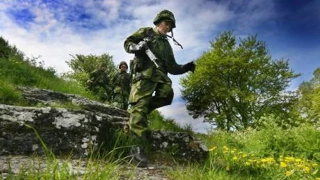 Hemvärnet övar.arkivfoto: Tobias wallström