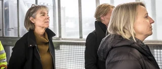 Eric D var först ombord när nya färjan kom hem