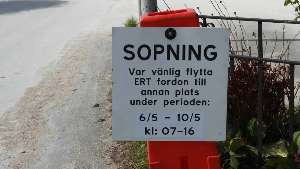 Gatusopningen blir förstås effektivare om det inte står parkerade fordon i vägen.