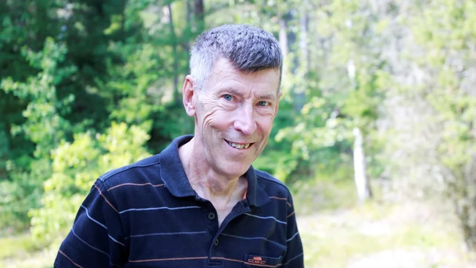 SM-mästaren Karl-Gustaf Welin, bosatt vid Starrkärr utanför Sparreholm.