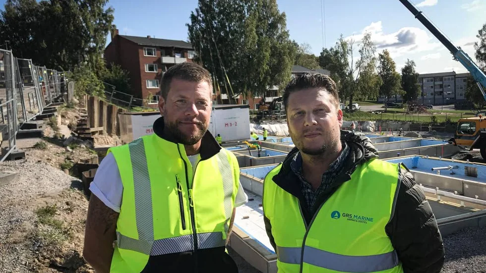 Pontus Engström och Pär Johansson är grundare och ägare av Paradox properties som genomför bygget.