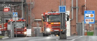 Explosion vid SSAB:s industriområde