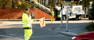 Krångelkorsningen får ny asfalt