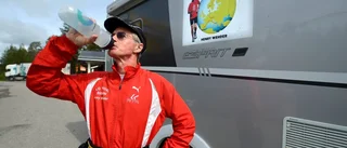 Han springer 10 000 kilometer – på 111 dagar