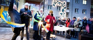 Spektakulärt konstverk invigt