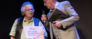 Han fick länsteaterns nystiftade stipendium