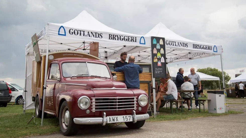 På festivalen deltog fler bryggerier bland annat Gotlands bryggeri.