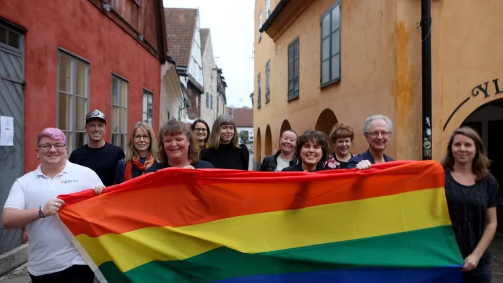 Arrangörsgruppen för Gotland pride.
