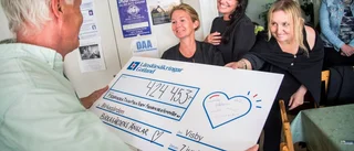 Räddande änglar lämnade över överlevnadsgåvan