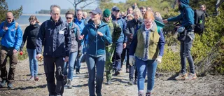 Kronprinsessan Victoria vandrade med gotlänningar