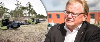 Försvarsministern om turerna kring skjutfältet