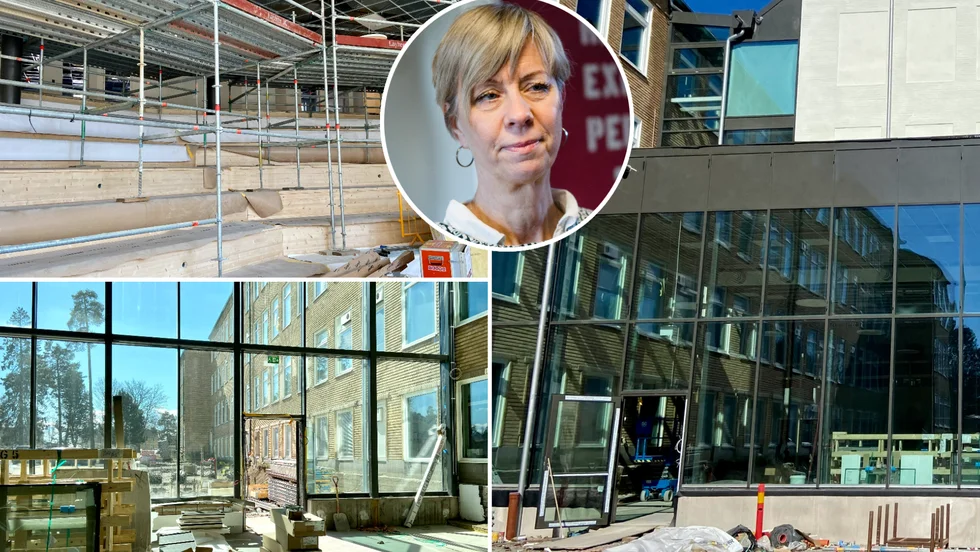 I den nya Järvenskolan kommer matsalen också fungera som ett uppehållsrum där eleverna kan hänga, spela kort och fika berättar rektor Magdalena Norin. 