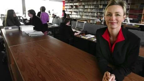 Ann Follin lämnar jobbet som chef för Riksutställningar med stolthet, inte minst att samspelet mellan den nya och gamla personalen fungerar i de nya fräscha lokalerna i Visby.