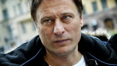 Michael Nyqvist är het på filmduken just nu med "Män som hatar kvinnor". Förra filmen med regissören Johan Brisinger "Underbara älskade blev stor publiksuccé och nu hoppas de på samma sak med "Änglavakt".                                Foto: Jurek Holzer / SvD / SCANPIX