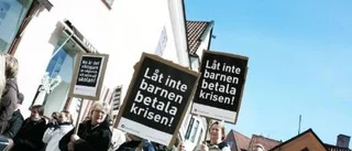 Demonstration och diskussion för de små