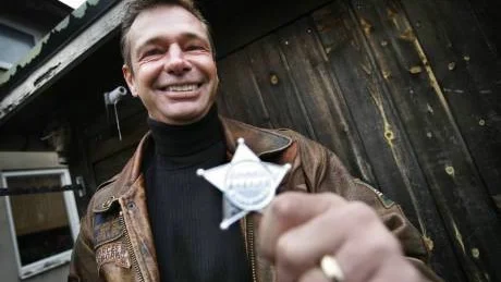 EN STJÄRNA. Inge Baumbach, 44, siktar på  sheriff-jobb i Los Angeles. I januari hoppas har få börja som kadett på polisskolan, Sheriff Academy.