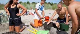 BILDER: Årets sandskulpturtävling i Sandviken avgjord