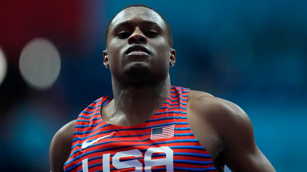 USA:s Christian Coleman. Arkivbild.