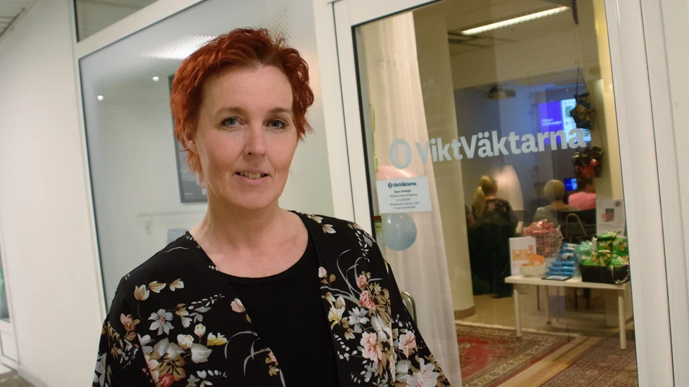 Helena Bergström driver Viktväktarna i Luleå på trettonde året.  Ett sätt att själv hålla vikten.