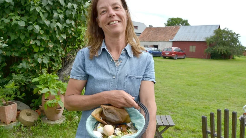 Åsa Cederwall tycker inte om att slänga mat. Om man är kreativ blir det inte så mycket avfall.