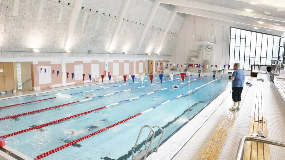 Solbergabadet ska få en ny trampolin.