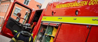 STOR ÖVNING Brand i Visby domkyrka