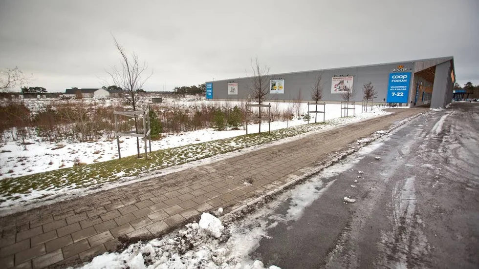 I vintras köpte fastighetsägaren Bo Millstam tomten som ligger norr om Coop Forum.