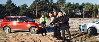 Nu startar bygget av den nya försäljningshallen