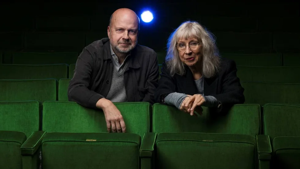 Susanne Osten, här tillsammans med Gunnar Bolin. 
