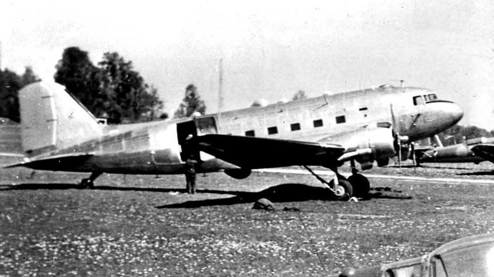 DC 3: an som försvann under en flygning över Östersjön 1952 och sedan hittades på botten i juni 2003.