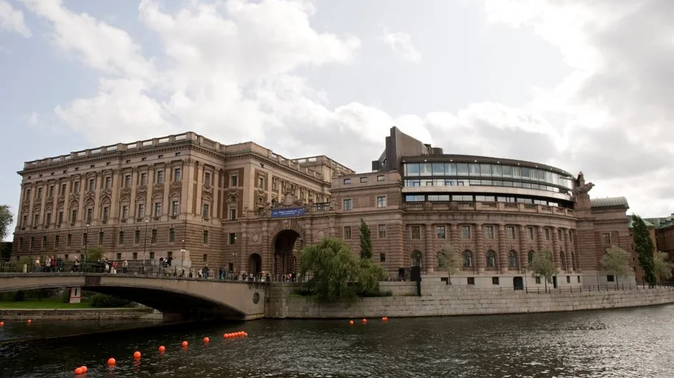 Sveriges riksdag.
