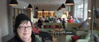 Här är utsikten från nya boendet