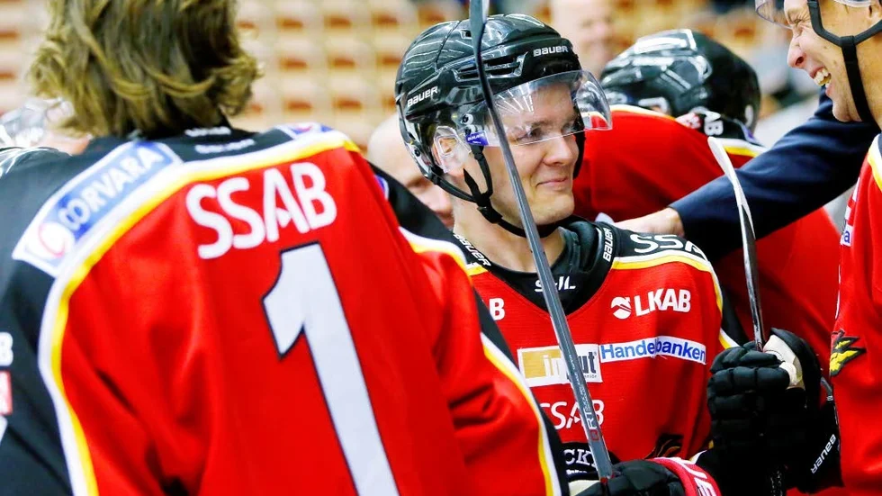 Luleåhockey coop norrbotten arena spelare sport idrott puck is vinter säsong Julius Junttila
