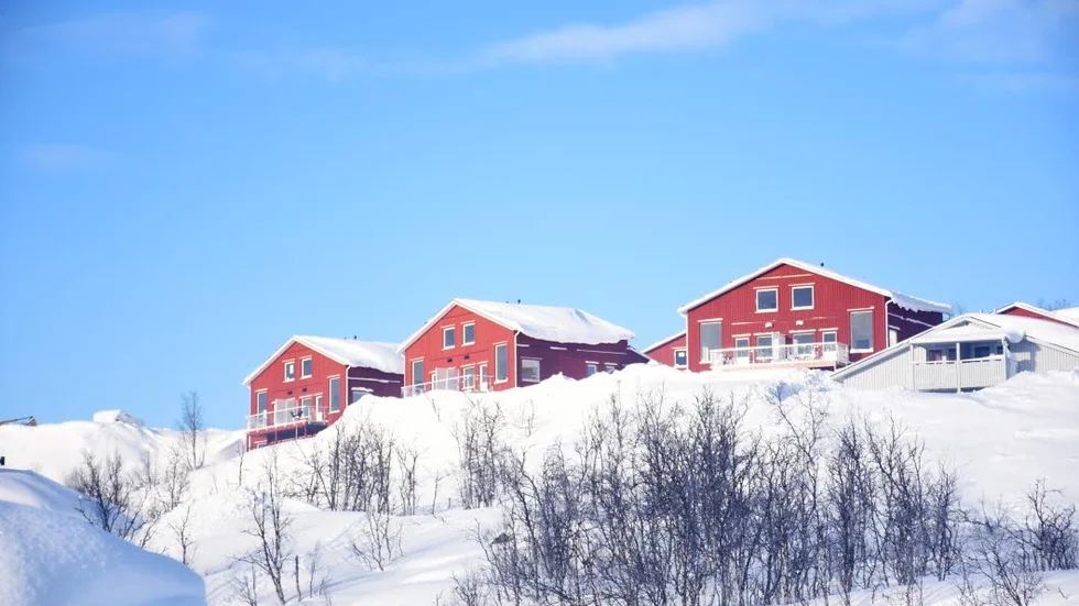 UTSIKT. Bastu och vacker fjällutsikt är något som köparna av lägenheterna på Snöpiggen kommer att kunna njuta av.