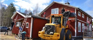 De målade byns lanthandel