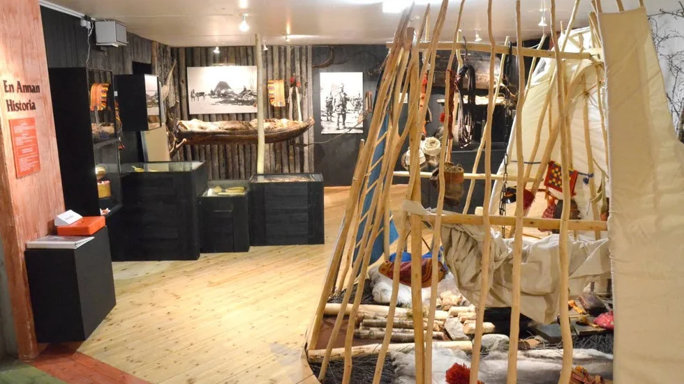 UPPRUSTNING. Museet i Samegårdens källare har under vintern fått sig ett rejält lyft.