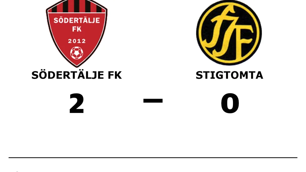 Södertälje FK vann mot Stigtomta IF
