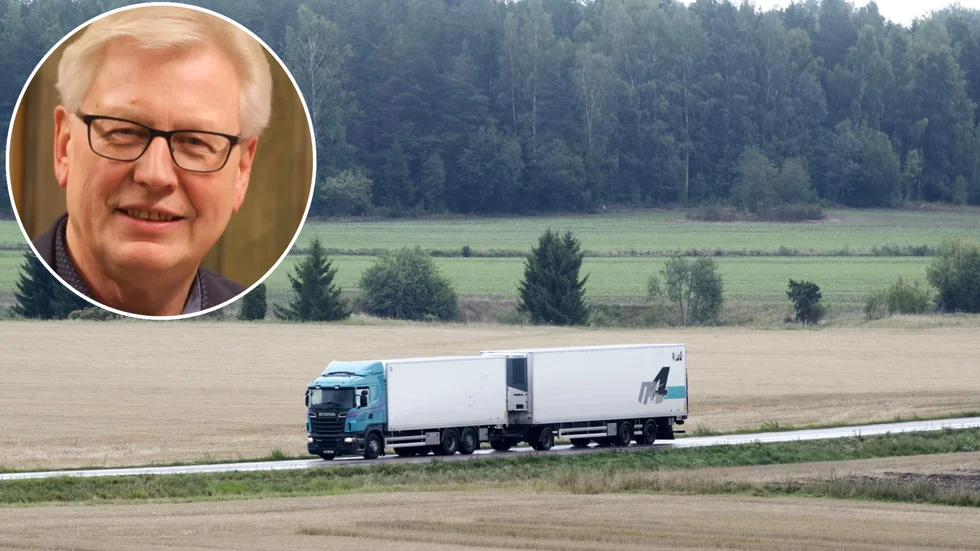 Eftersom lastbilen är helt dominerande när det gäller att frakta gods i Sverige, är en satsning på förbättrade vägar viktig för näringslivet, menar Anders Andersson (KD).